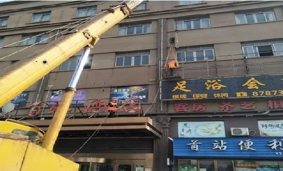 广昌安装较高的门店招牌有什么好的方法？